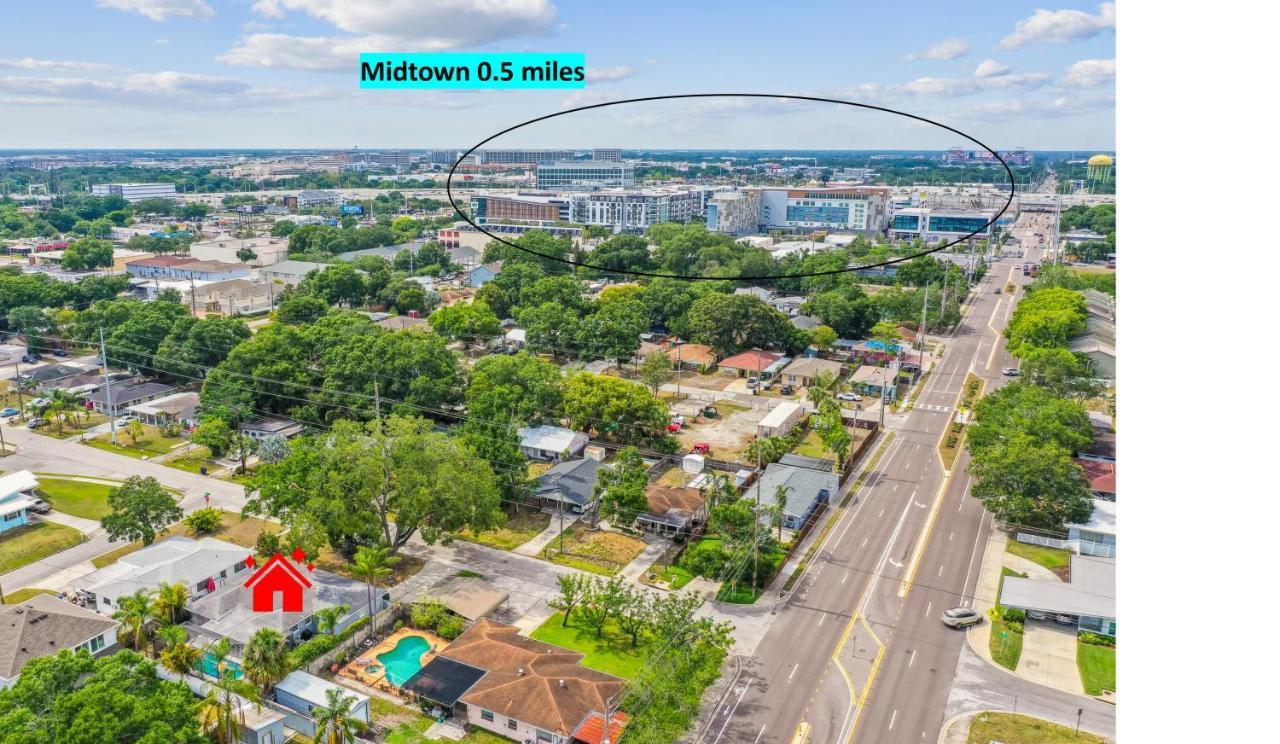 Heated Pool! Paradise In Midtown Tampa 3B2B Exterior foto